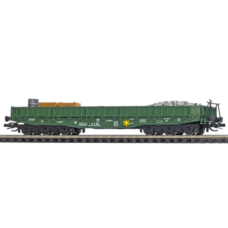 Busch 31178 - Wagon platforma Samm 4818 z ładunkiem, DR, Ep.IV
