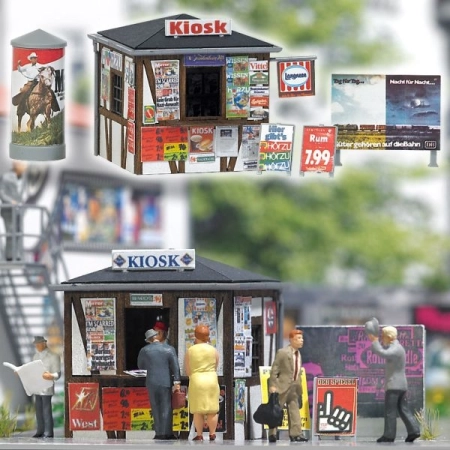 Busch 1494 - Kiosk H0.