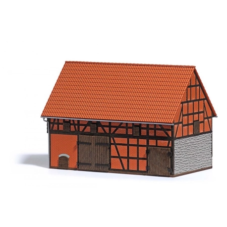 Busch 1506 - Stodoła z małą stajnią.