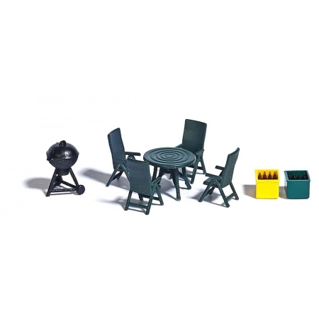 Busch 1190 - Meble ogrodowe i grill.