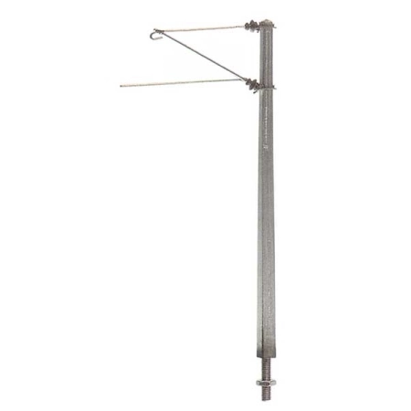 Sommerfeldt 190 - 5 masztów liniowych ze wspornikiem, 100 mm, aluminium