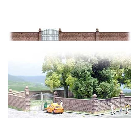 Busch 6014 - Kamienny mur/brama
