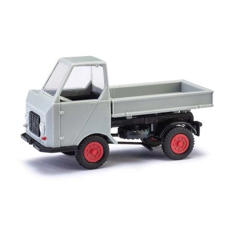 Busch 210003604 - Wywrotka trójstronna Multicar M22, szara, 1964 r.