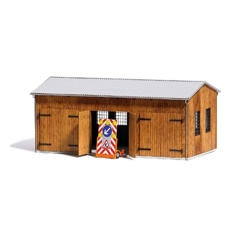 Busch 1456 - Zestaw do nowoczesnej hali samochodowej.
