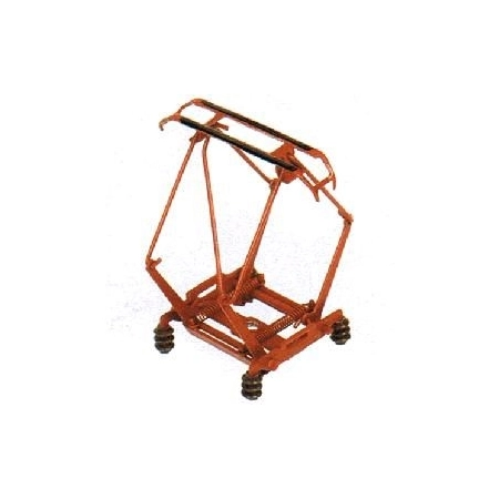 Sommerfeldt 881 - Pantograf nożycowy czerwony, DB, 1 para