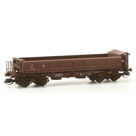 Busch 31416 - Dwustronny wagon Fakks 6781 postarzany, DR, Ep.IV