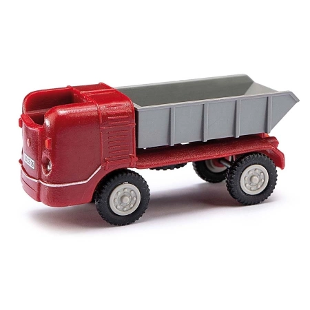 Busch 210006313 - Multicar M2 wywrotka, czerwony „Exquisit''