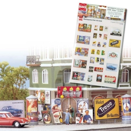 Busch 6002 - Plakaty reklamowe epoki III