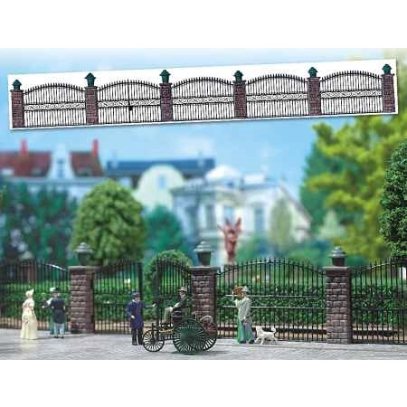 Busch 6016 - Ogrodzenie z kutego żelaza, długość 65 cm