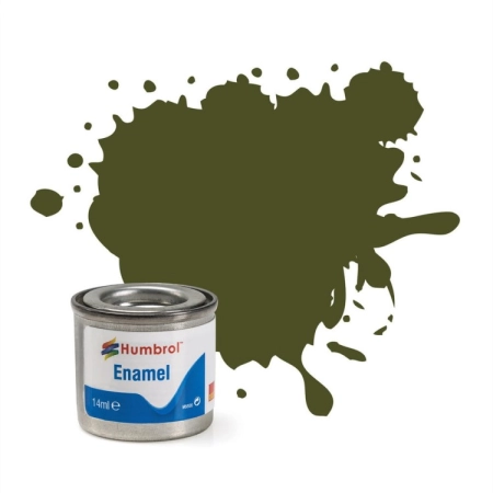 HUMBROL AA1688 - Farba olejna 155 Olive Drab Matt