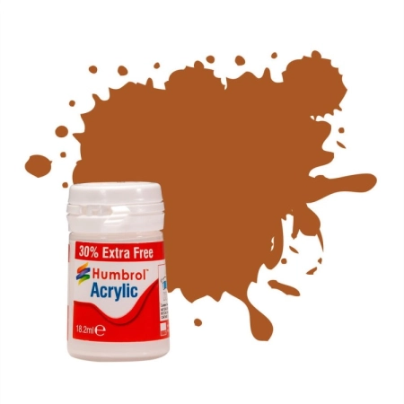 HUMBROL AB0009EP - Farba akrylowa 009 - 18,2 ml Tan Gloss