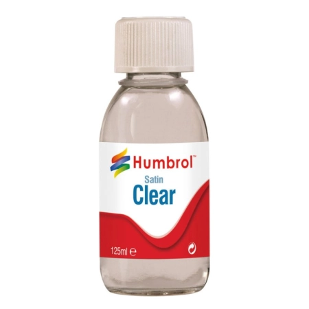 HUMBROL AC7435 - Lakier akrylowy bezbarwny Clear Satin 125ml