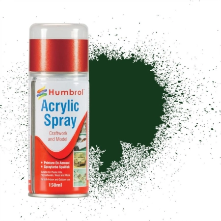 HUMBROL AD6003 - Spray akrylowy 150 ml 003 Brunswick Green