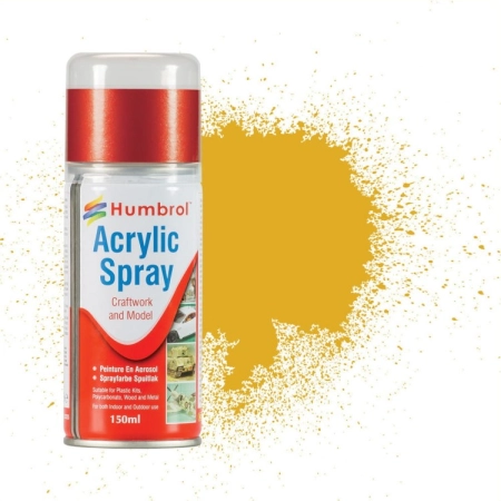 HUMBROL AD6016 - Spray akrylowy 150 ml 016 Gold