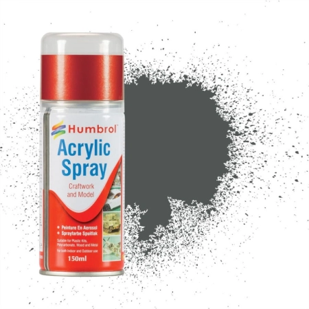 HUMBROL AD6027 - Spray akrylowy 150 ml 027 Sea Grey