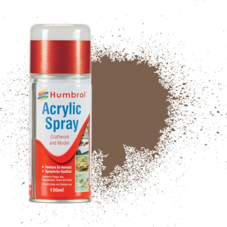 HUMBROL AD6029 - Spray akrylowy 150 ml 029 Dark Brown