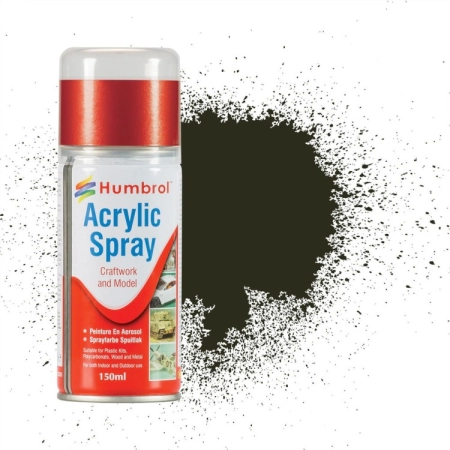HUMBROL AD6053 - Spray akrylowy 150 ml 053 Gun Metal
