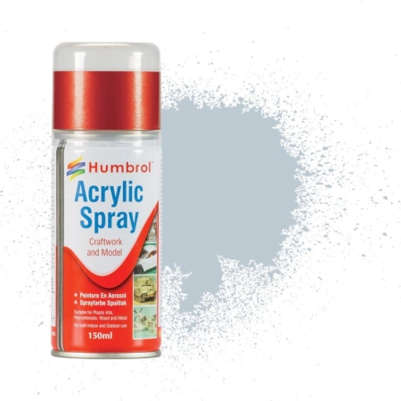 HUMBROL AD6056 - Spray akrylowy 150 ml 056 Aluminium