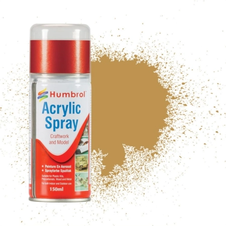 HUMBROL AD6093 - Spray akrylowy 150 ml 093 Desert Yellow