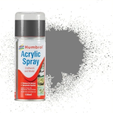 HUMBROL AD6996 - Spray 27003 Metalcote 150 ml Polished Steel