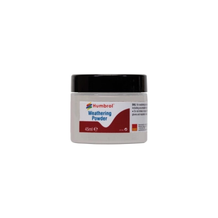HUMBROL AV0012 - Pigment Weathering Powder 45ml White
