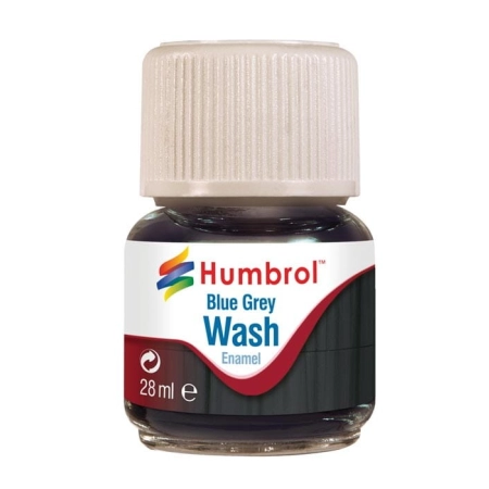 HUMBROL AV0206 - Enamel Wash Blue Grey 28ml