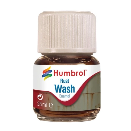 HUMBROL AV0210 - Enamel Wash Rust 28ml