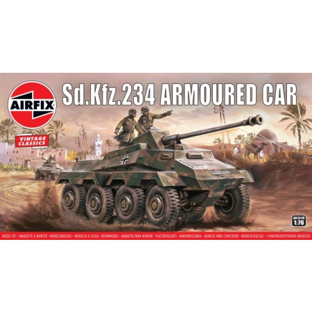 AIRFIX A01311V - Sd.Kfz.234 Armoured Car - 1:76