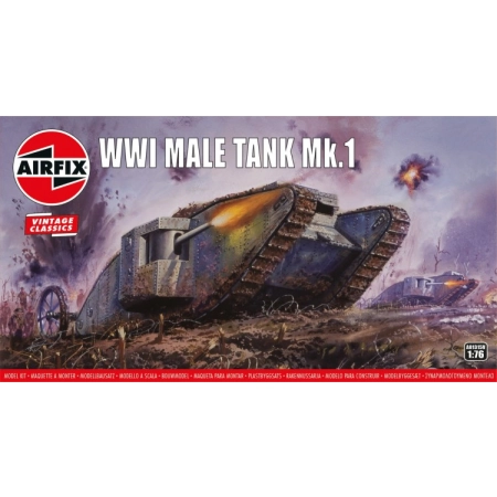 AIRFIX A01315V - WWI Male Tank - 1:76