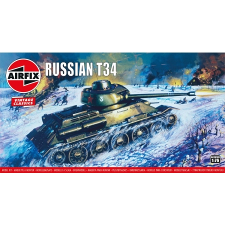 AIRFIX A01316V - Russian T34 - 1:76