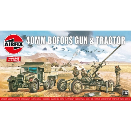 AIRFIX A02314V - Bofors Gun & Tractor - 1:76
