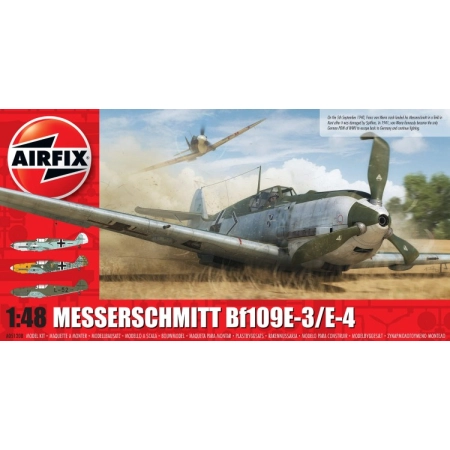 AIRFIX A05120B - Messerschmitt Me109 E-3/E-4 - 1:48