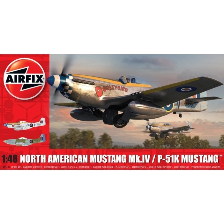 AIRFIX A05137 - North American P-51K Mustang / Mk.IV - 1:48