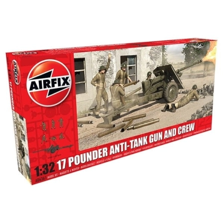 AIRFIX A06361 - 17 Pdr Anti-Tank Gun - 1:32