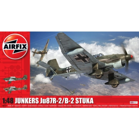 AIRFIX A07115 - Junkers JU87B-2/R-2 Stuka - 1:48