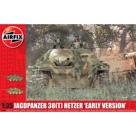 AIRFIX A1355 - JagdPanzer 38 tonne Hetzer Early Version - 1:35