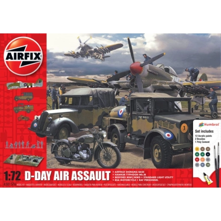 AIRFIX A50157A - Gift Set - D-Day 75th Anniversary Air Assault - 1:72
