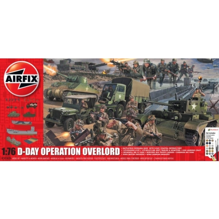 AIRFIX A50162A - Gift Set - D-Day 75th Anniversary Operation Overlord - 1:76