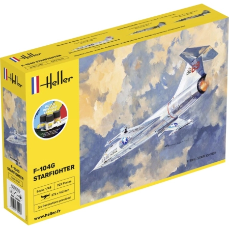 Heller 35520 - Starter Set - F-104G Starfighter - 1:48