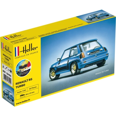 Heller 56150 - Starter Set - Renault R5 Turbo - 1:43