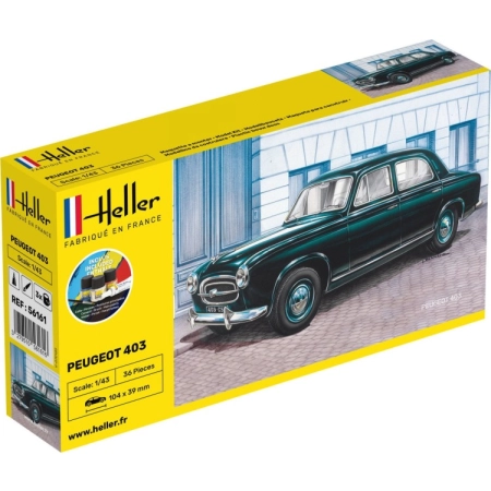 Heller 56161 - Starter Set - Peugeot 403 - 1:43
