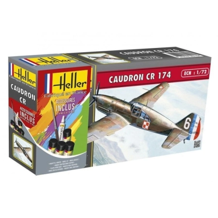 Heller 56218 - Starter Set - Caudron CR 714 - 1:72