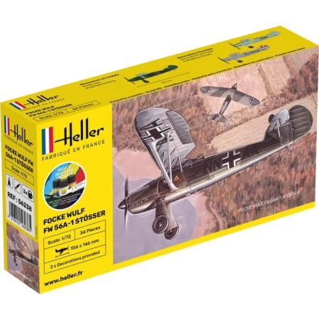 Heller 56238 - Starter Set - Focke Wulf Fw 56 Stosser - 1:72