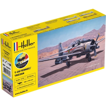 Heller 56279 - Starter Set - North American T-28 Fennec/Trojan - 1:72