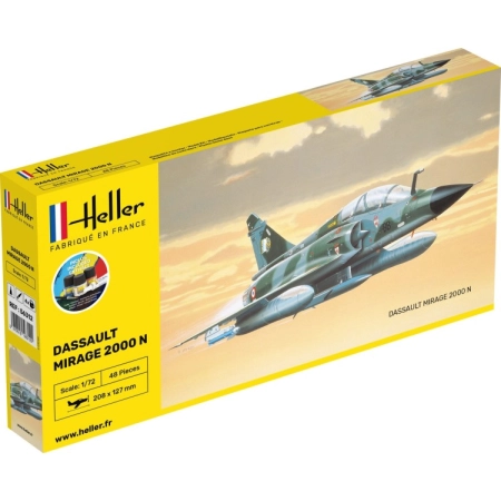 Heller 56321 - Starter Set - Mirage 2000 N - 1:72