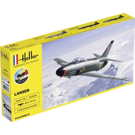 Heller 56343 - Starter Set - SAAB 32 Lansen - 1:72
