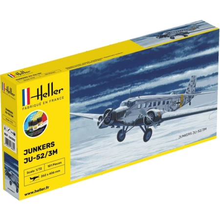Heller 56380 - Starter Set - Junkers JU-52/3m - 1:72