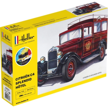 Heller 56713 - Starter Set - Citroen C4 Splendid Hotel - 1:24
