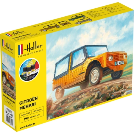 Heller 56760 - Starter Set - Citroen Mehari - 1:24