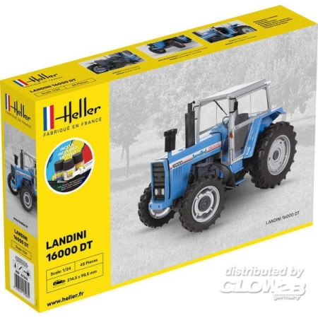 Heller 57403 - Starter Set - Landini 16000 DT - 1:24